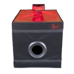SECRET DOME - KINK CLUB LA NICHE CABIN BLACK  RED